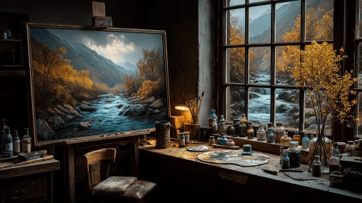 Artist Studio puzzle preview